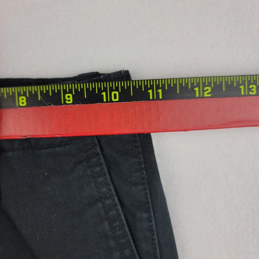 Gap Kids Boys Black Chino Pants Straight Leg Cotton Twill Size 5 SKU 1320